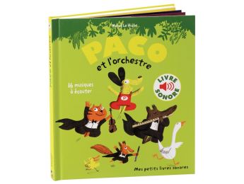 LIVRE SONORE PACO Et l'orchestre
