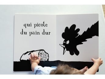COLLECTION BON POUR LES BÉBÉS Une poule sur un mur