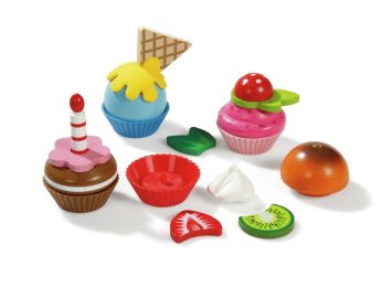 CUPCAKES À COMPOSER EN BOIS