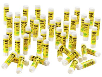 MAXI PACK OF UHU GLUE STICKS 8.2 g
