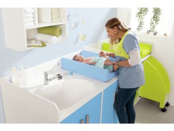WICKELMÖBEL KAZÉO BADEWANNE SOLIDSURFACE mit großem Waschbecken +...