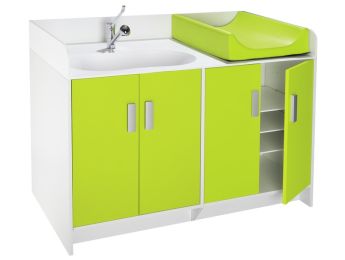 MEUBLE DE CHANGE KAZÉO BAIGNOIRE SOLIDSURFACE simple