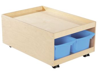 MESA DE ATIVIDADES MÓVEL Babi Up com 4 caixas