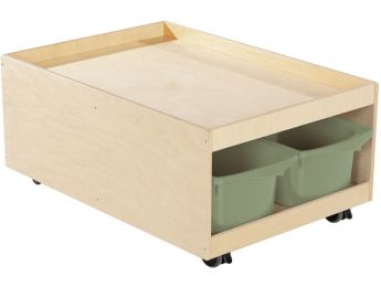 TABLE D'ACTIVITÉS MOBILE Babi Up avec 4 bacs