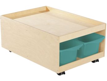TABLE D'ACTIVITÉS MOBILE Babi Up avec 4 bacs