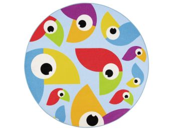 TEPPICH Rezistatoo Vögel