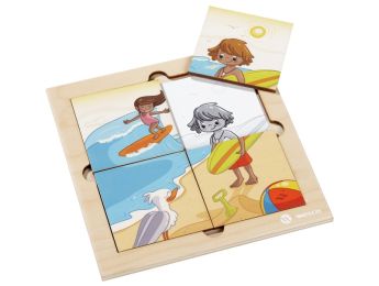 HOLIDAYS PUZZLE At the seaside