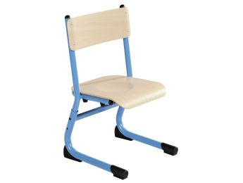 STUHL AUS METALL KANN AUF DEN TISCH HOCHGESTELLT WERDEN, VERSTELLBAR G1 bis G2