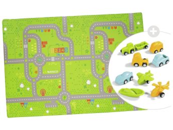 TAPIS TOUT TERRAIN avec 9 véhicules éco-responsables