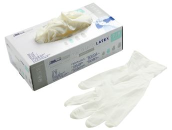 EINWEGHANDSCHUHE aus Latex