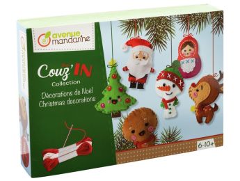 KITS CRÉATIFS EN FEUTRINE Décoration de Noël