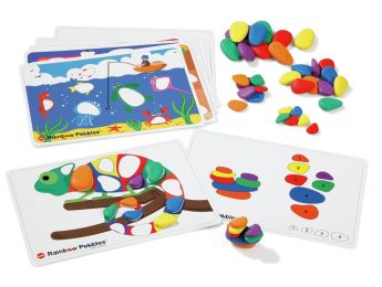 RAINBOW MULTI-ACTIVITY PEBBLES standard