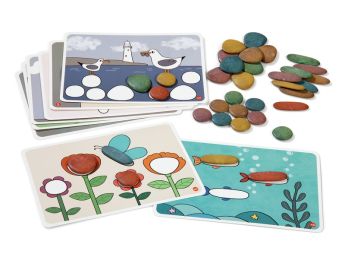 GALETS MULTI-ACTIVITÉS ARC-EN-CIEL Baby éco-conçus
