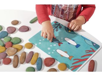 GALETS MULTI-ACTIVITÉS ARC-EN-CIEL Baby éco-conçus