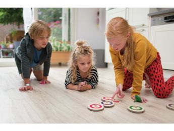 JEU DE CURLING D'INTÉRIEUR