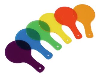 PALETTE DE COULEURS TRANSPARENTES