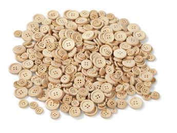 Multi-size NATURAL BUTTONS