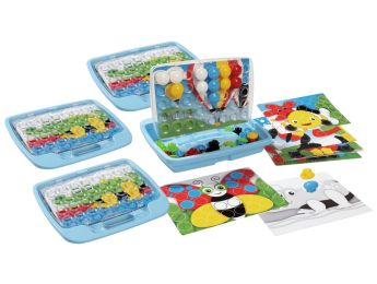 MAXI-SET GROSSE MOSAIKE Ø 3,2 CM Pixel Junior