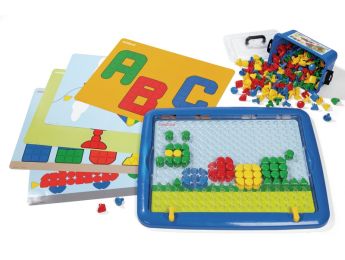 MAXISET BORD EN GEOMOZAÏEKEN Ø 4 CM