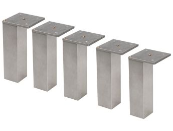 SET OF 5 FEET Für Möbel L: 105 und 139 cm