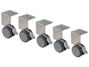SET MIT 5 FUSSTEILEN Für Möbel L: 105 und 139 cm