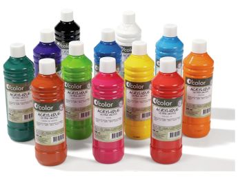 ACRYLVERF Ultra gloss - Fles van 500 ml