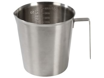 STAINLESS STEEL JUG Stackable measuring jug 1L