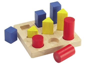 TRAY PUZZLE Forest of Shapes