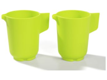 KINDERSERVIESJES ECO-vervaardigd Set van 2 schenkkannen