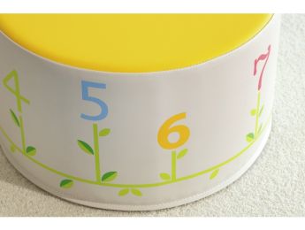 POUF DÉCOR À L'ÉCOLE Les chiffres