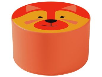POEF MOTIEF WILDE DIEREN Rode panda