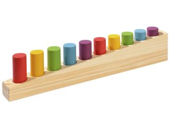 STECKSPIEL Reihe Verschiedene Höhen