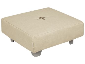 POUF CARRÉ Avec pieds en métal Cocoon Confort