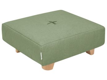 POUF CARRÉ Avec pieds en bois Cocoon Confort