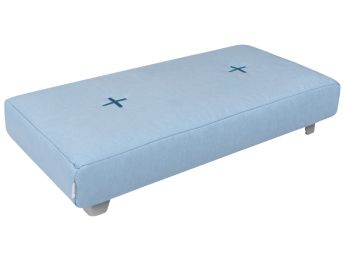 POUF RECTANGLE Avec pieds en métal Cocoon Confort