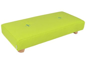 POUF RECTANGLE Avec pieds en bois Cocoon Confort