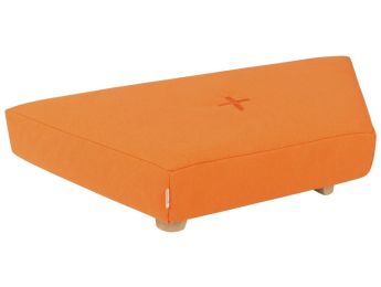 POUF TRAPÈZE Avec pieds en bois Cocoon Confort