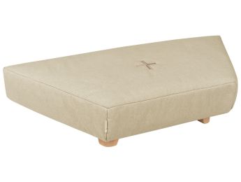 POUF TRAPÈZE Avec pieds en bois Cocoon Confort