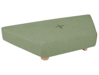 POUF TRAPÈZE Avec pieds en bois Cocoon Confort