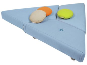 SET DRIEHOEK COOL Cocoon Comfort Met metalen poten