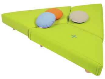 SET DRIEHOEK COOL Cocoon Comfort Met houten poten