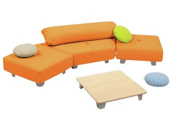 KOMFORT-SITZGRUPPEN-SET Cocoon Komfort Mit Metallfüßen