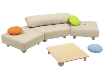 KOMFORT-SITZGRUPPEN-SET Cocoon Komfort Mit Metallfüßen