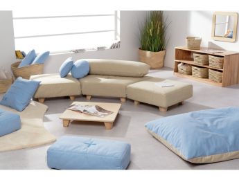 Cocoon Comfort TRAPEZIUM POUFFE COVER