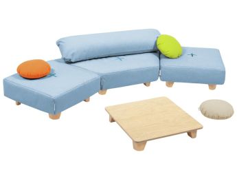 KOMFORT-SITZGRUPPEN-SET Cocoon Komfort Mit Holzfüßen