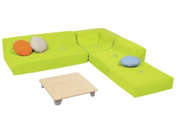 PLAUDERECKEN-SET Cocoon Komfort Ohne Füße