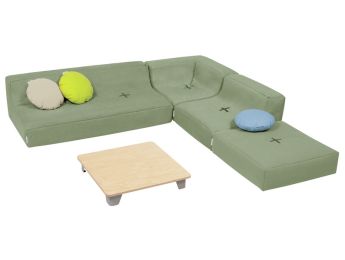 PLAUDERECKEN-SET Cocoon Komfort Ohne Füße