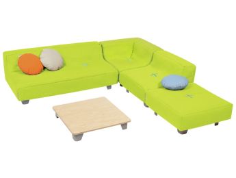 PLAUDERECKEN-SET Cocoon Komfort Mit Metallfüßen