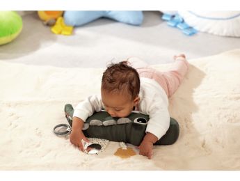 VIBRIERENDES SPIELKUSCHELTIER Krokodil