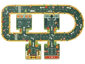 PUZZLE GÉANT Routes
